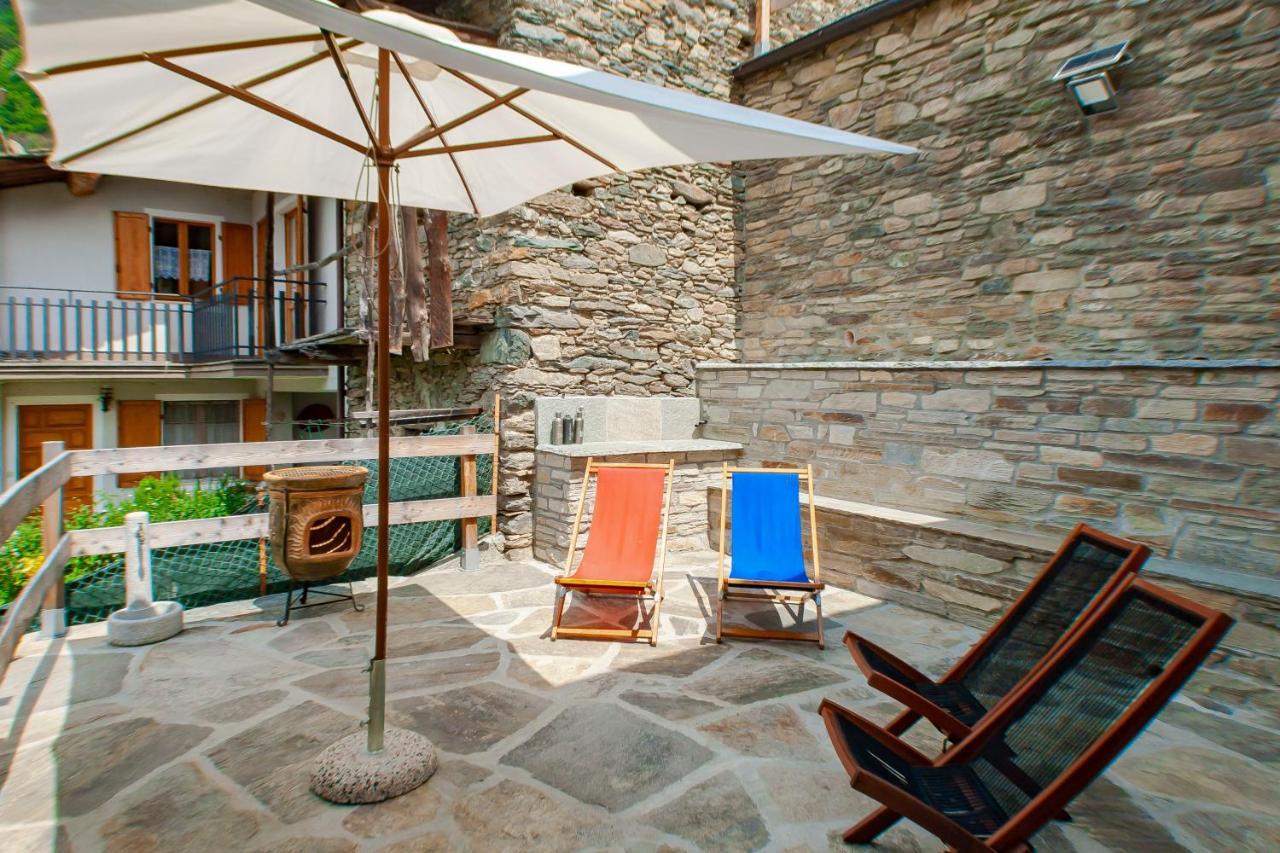 Allo Villo Lovely Apartment Ostana Exterior photo